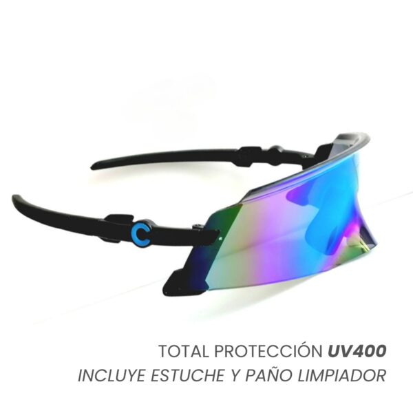 Lentes de Sol Running estilo Kato Azul - Imagen 4
